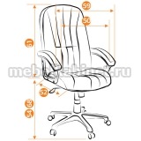 Кресло компьютерное TWISTER - Кресла руководителя - Компьютерные кресла